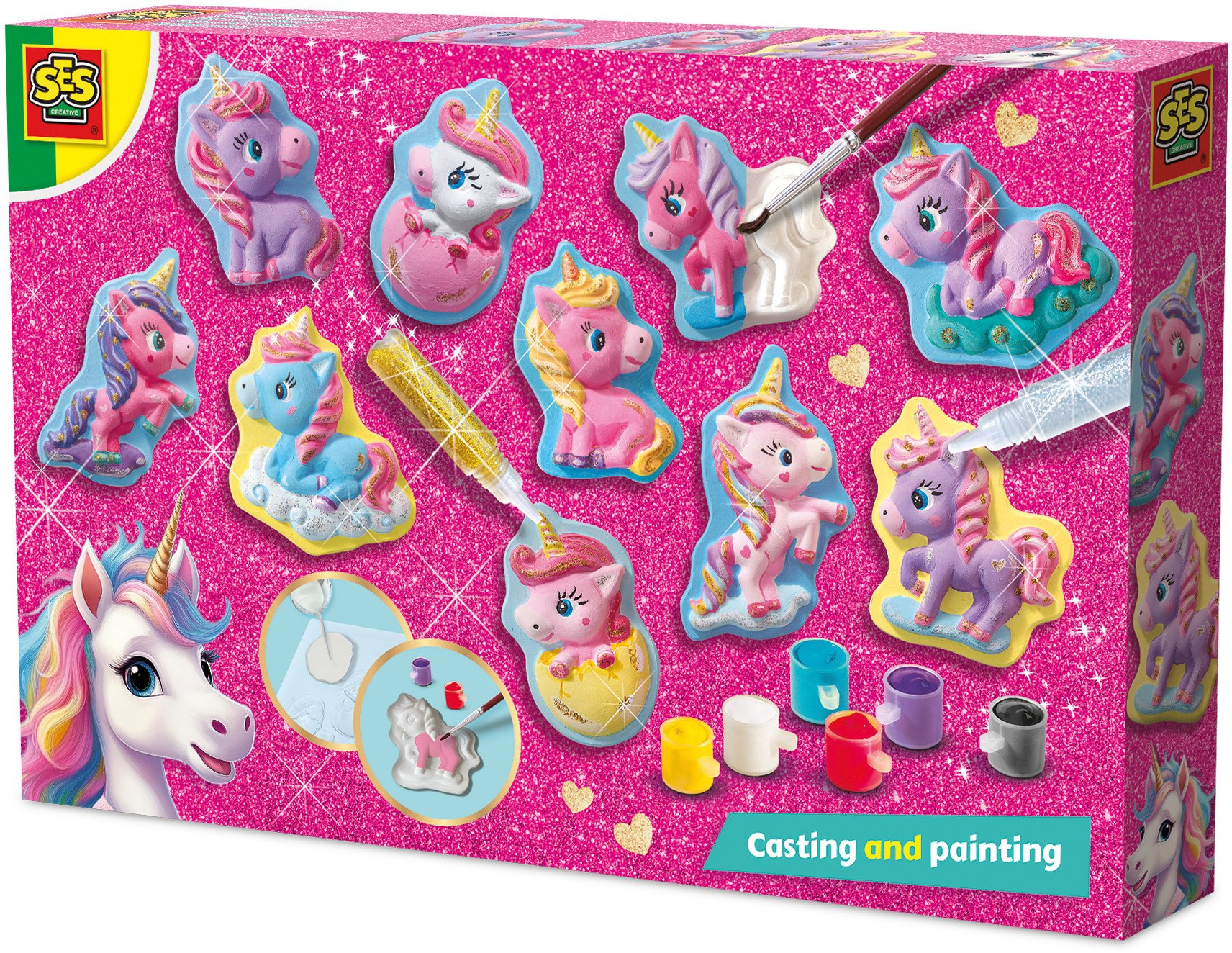 SES Jednorożec odlewanie i malowanie 14723 47235