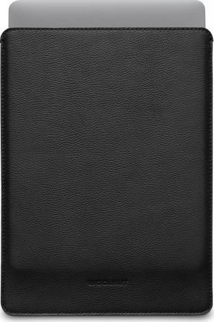 Etui Woolnut WOOLNUT Leather Sleeve Black | MacBook Pro 14"