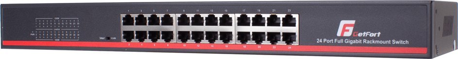 Switch GetFort SWITCH GETFORT SG-124 (24 X Gigabit Eth)