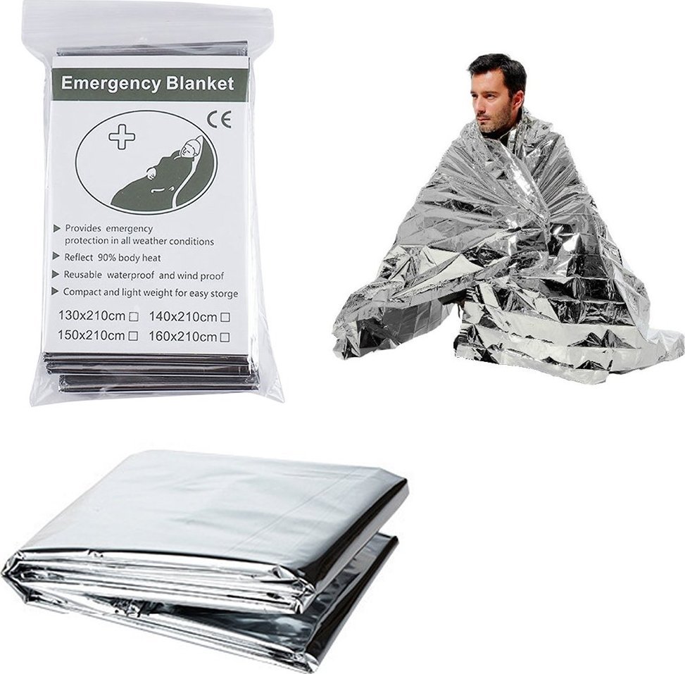 ER4 KOC TERMICZNY RATUNKOWY FOLIA ŻYCIA MATA 130x210cm