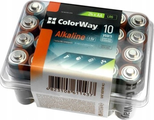 Colorway Baterie Alkaline Power Aa, 24 Szt.