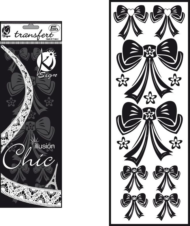 Ki-Sign Naprasow. welwetowa Czarna Kokardy 2