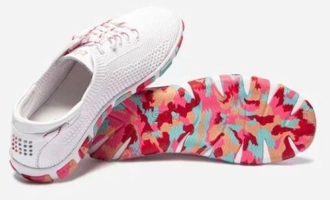 TBS Buty Jazaria Extra Blanc + Corail J7197-42