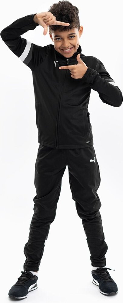 Puma Dres dla dzieci Puma Team Rise czarny 658655 03 164cm