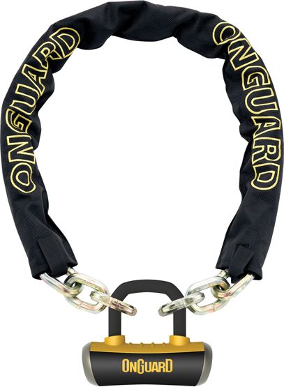 OnGuard Zapięcie rowerowe Mastiff 8019 czarno-żółte (22920)