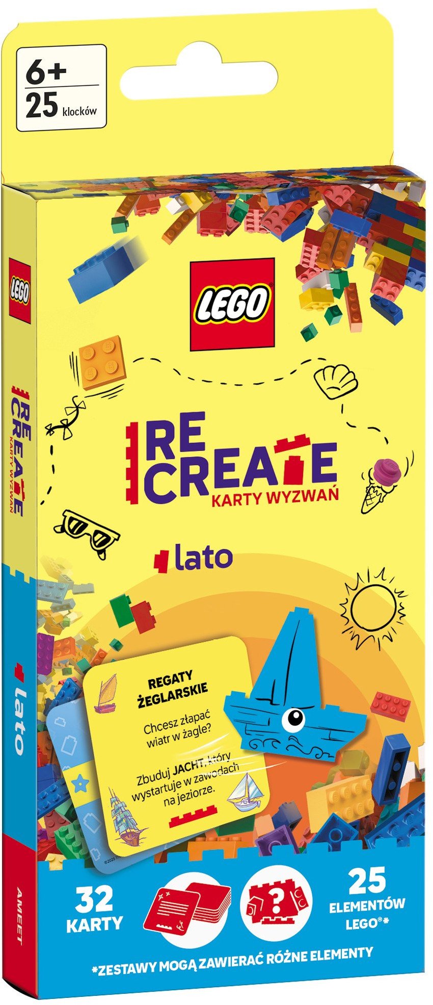 Lego Recreate. Karty Wyzwań. Lato