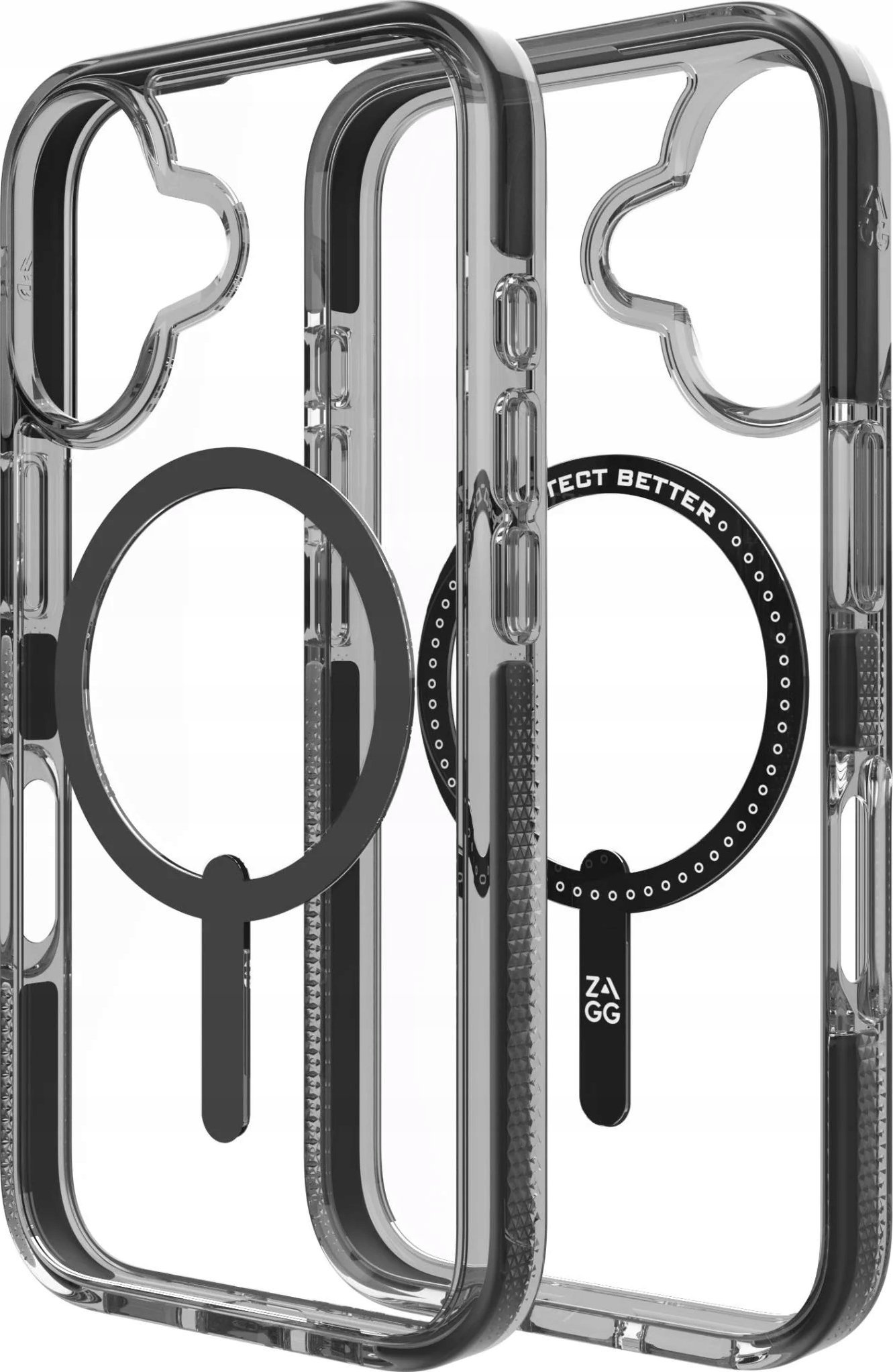 Zagg International ZAGG Santa Cruz Snap - obudowa ochronna do iPhone 16 Plus kompatybilna z MagSafe (black)