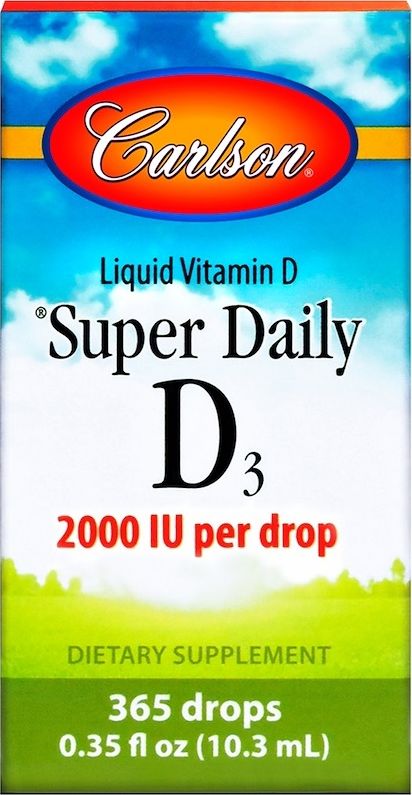 Carlson Labs Carlson Labs - Super Daily D3, 2000 IU, 10 ml