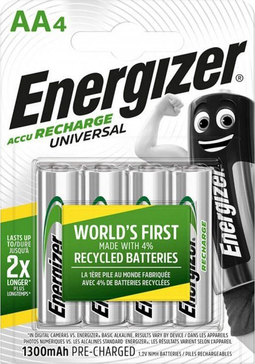 Energizer Akumulator Universal AA / R6 1300mAh 4 szt.