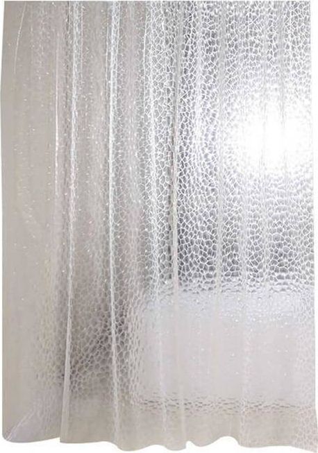 Aptel Zasłona prysznicowa Efekt 3D 180 cm x 200 cm