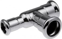 KAN-therm trójnik RED 22x22x15 Steel Press (1509260016)