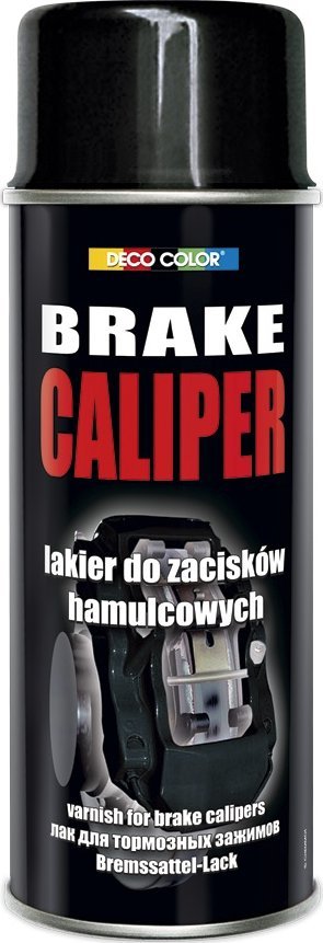 DECO COLOR Farba do zacisków czarna Brake Caliper Czarny