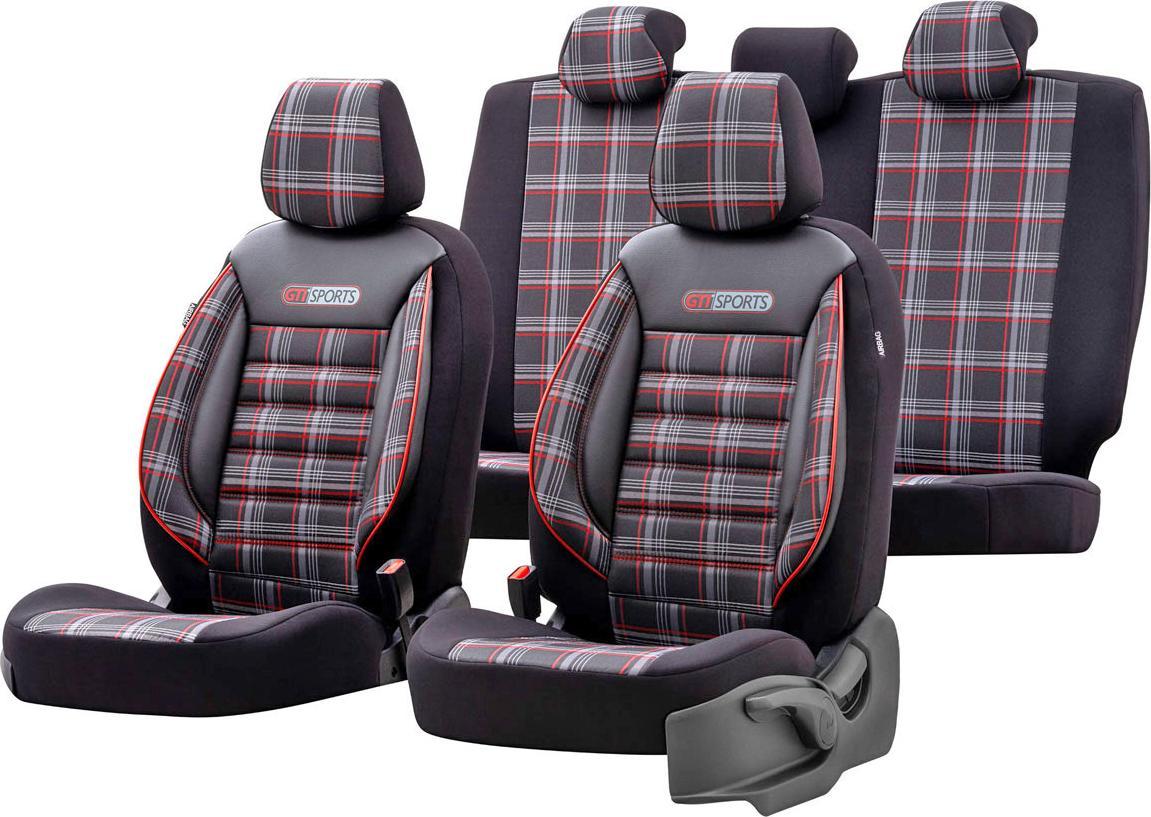 AMiO Komplet pokrowców na fotele samochodowe otom gti sport 801