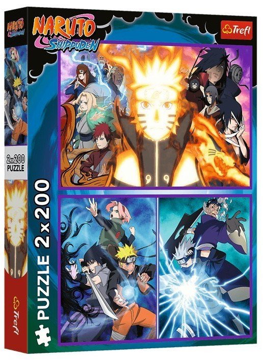Trefl Puzzle Naruto Shippuden - Ninja z Wioski Ukrytego Liścia 2x200 elementów (13333)