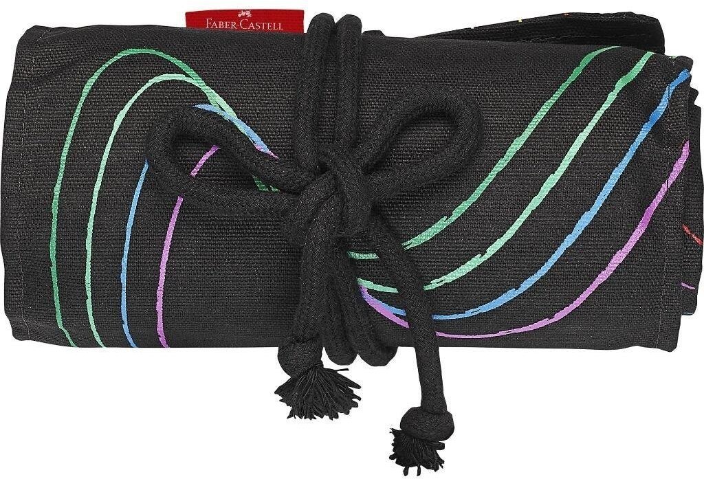 Kredki trójkątne Black Edition piórnik rolow 72szt