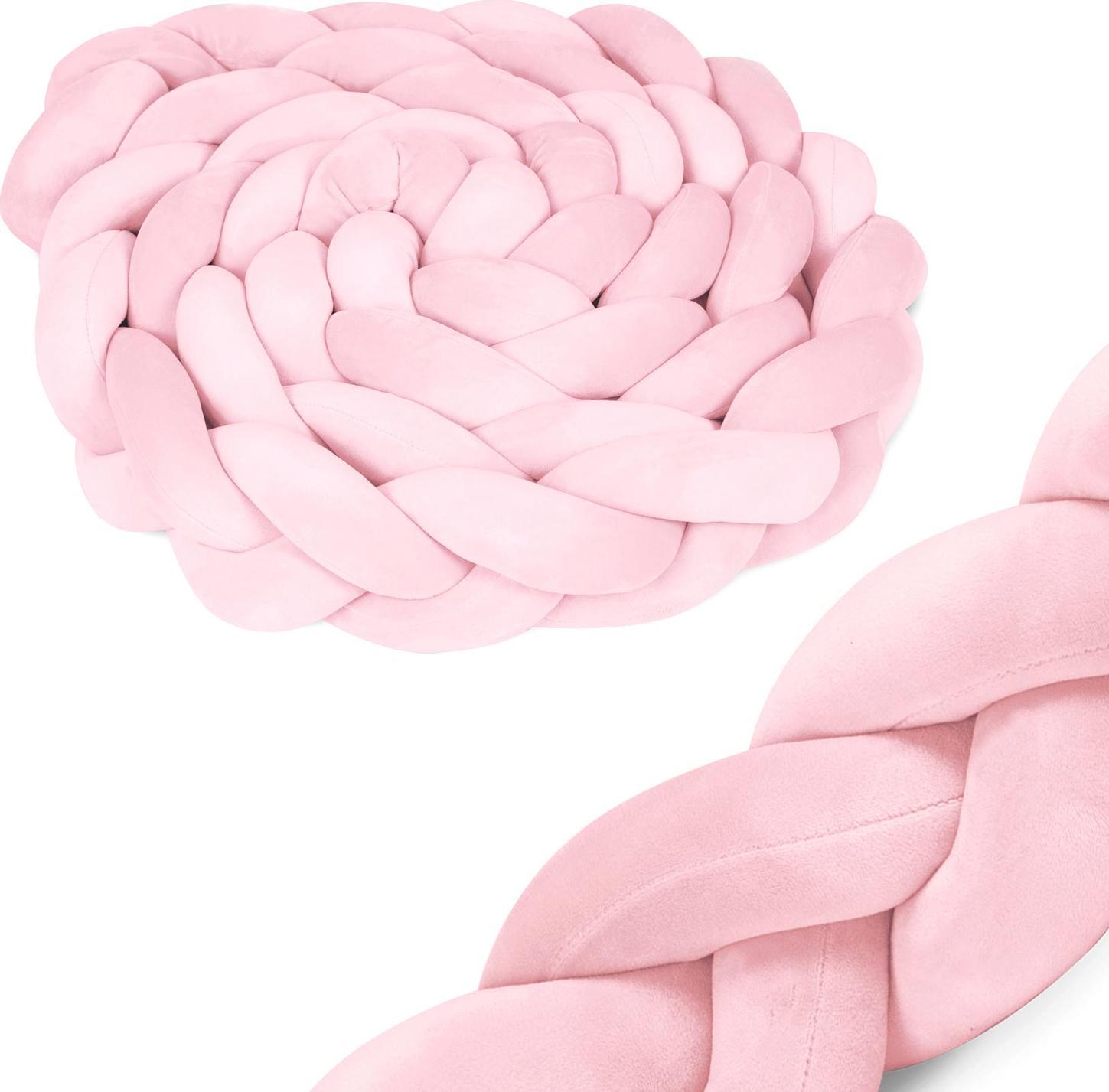 Ricokids Otulacz do łóżeczka 3m - różowy