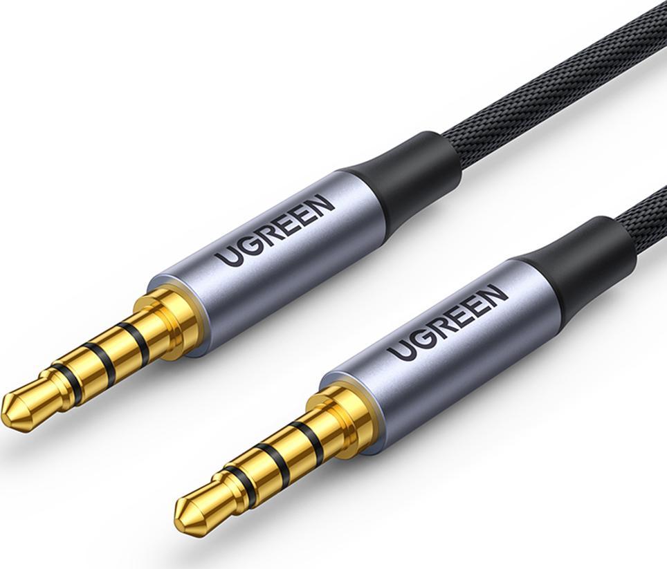 Kabel Ugreen Jack 3.5mm - Jack 3.5mm 3m czarny (UGR1186BLK)