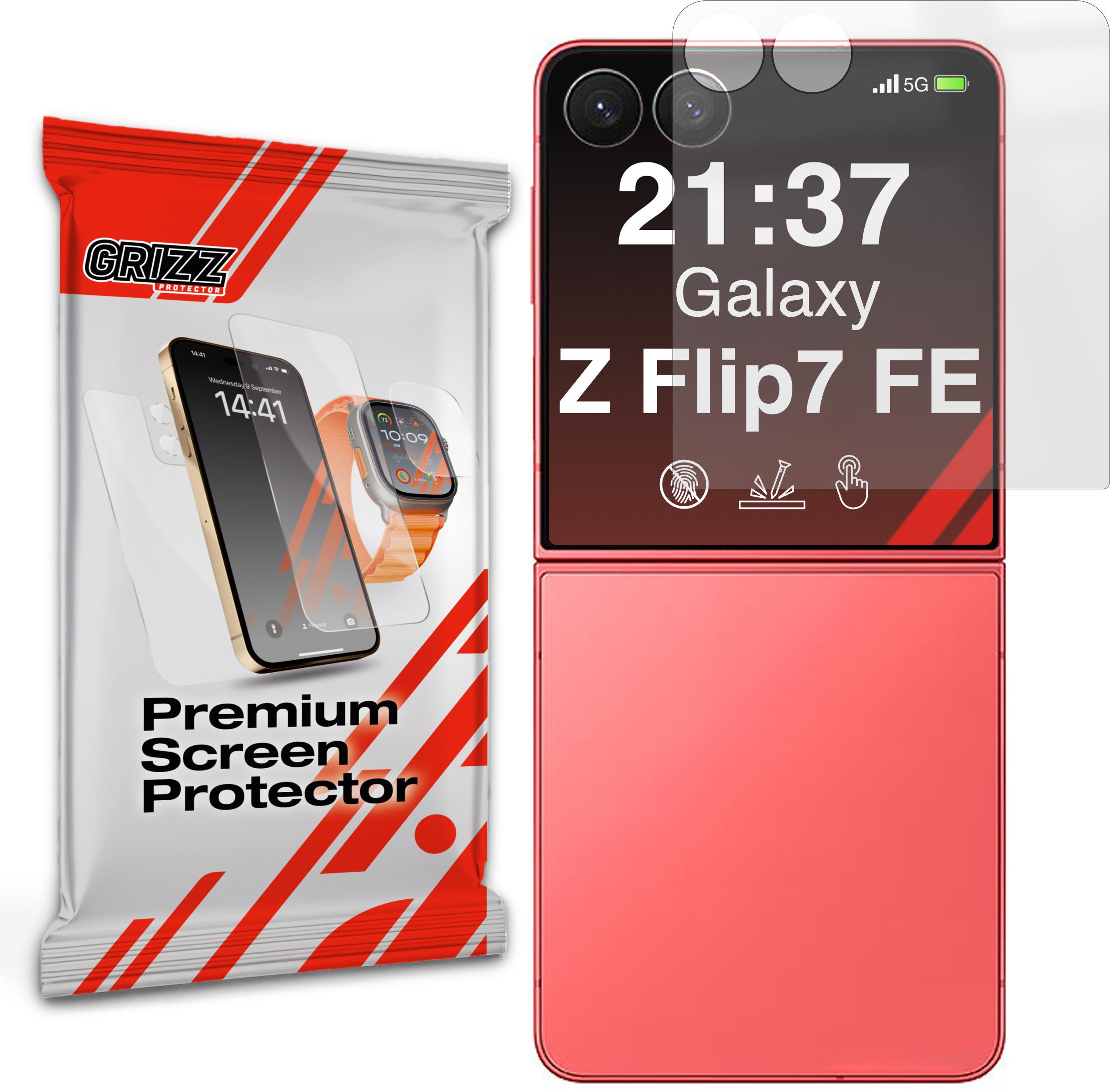 Folia matowa GrizzGlass PaperScreen do Samsung Galaxy Z Flip7 FE