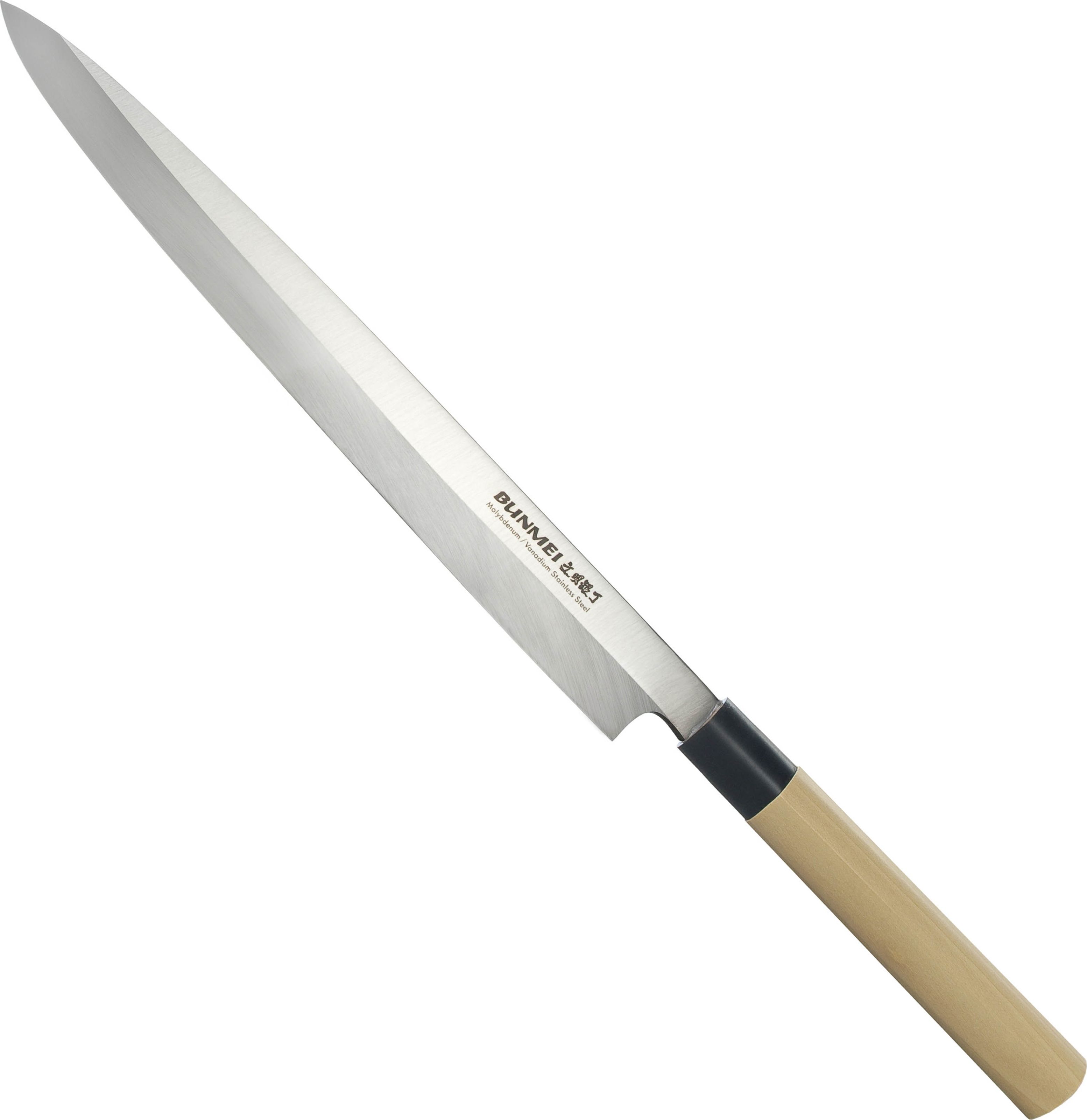 Bunmei Bunmei Nóż Yanagi Sashimi 30cm, Leworęczny