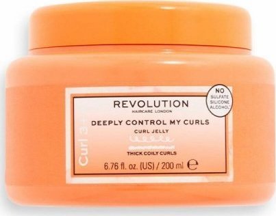 Revolution Fluid Definiujący Loki Revolution Hair Care London Deeply Control My Curls Żelatyna (200 ml)