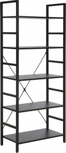 Signal Regał metalowy LOFT R5 czarny 5 półek