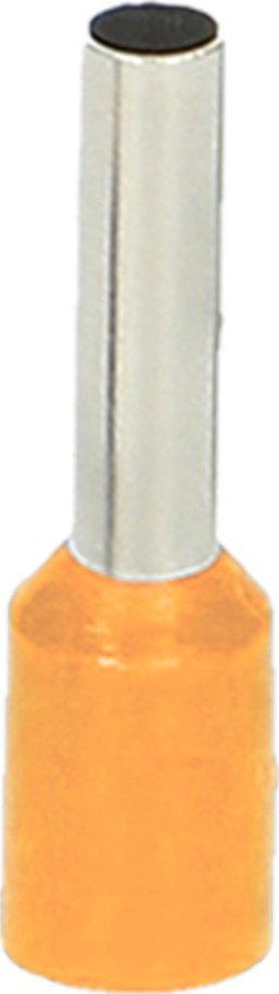 Orno Tulejka izolowana, przekrój maksymalny 4mm?, długość miedzianej tulejki 10mm, Blister 25 szt.