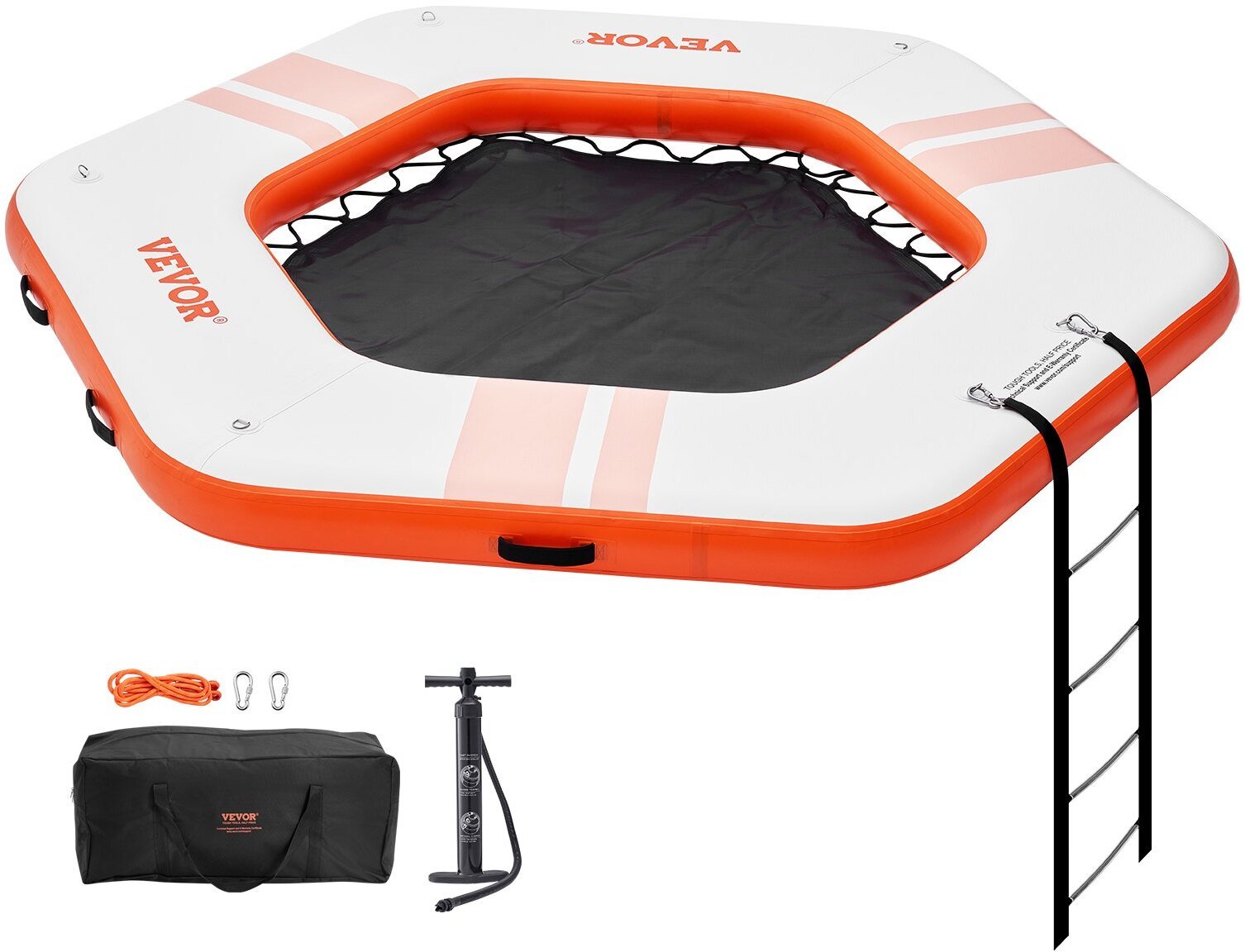 Nadmuchiwana pływająca tratwa wyspa na basen plaże okrągła 2,59 m