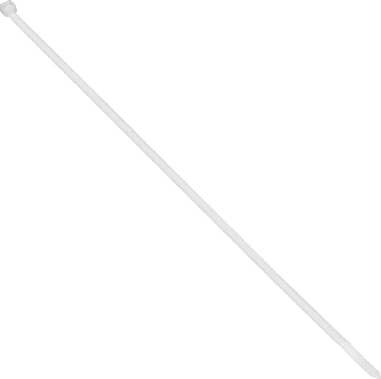 Orno Opaska kablowa, kolor naturalny, szerokość 7,5mm, długość 500mm, 25 sztuk