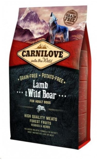 Carnilove Lamb&Wild For Adult 4kg