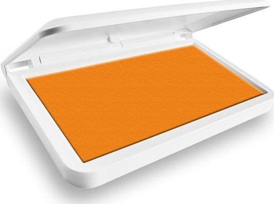 Colop PODUSZKA DO STEMPLI 90x50mm COLOP MAKE1 155116 SHINY ORANGE/SŁONECZNY POMARAŃCZ