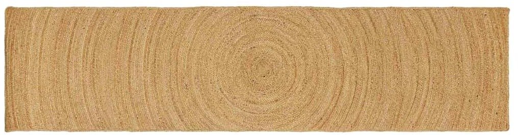 vidaXL Dywan Brązowy 60 x 400 cm Juta