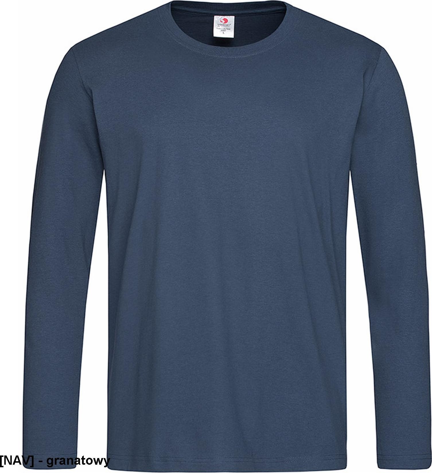 Stedman SST2500 - T-shirt męski z długim rękawem - granatowy XL