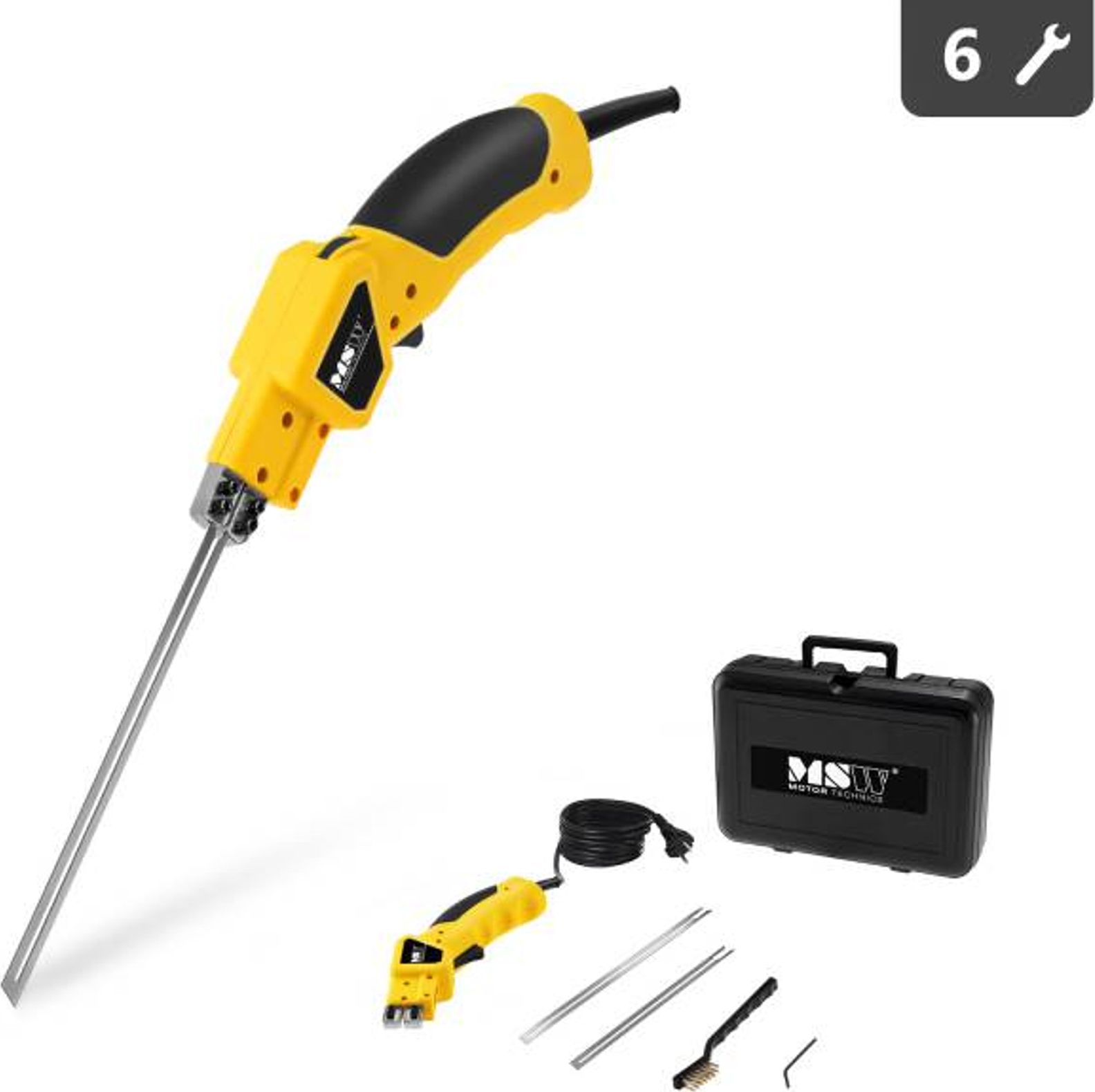 MSW Nóż termiczny wycinarka do profili ze styropianu MSW STYRO CUTTER 06 230V 150W ZESTAW