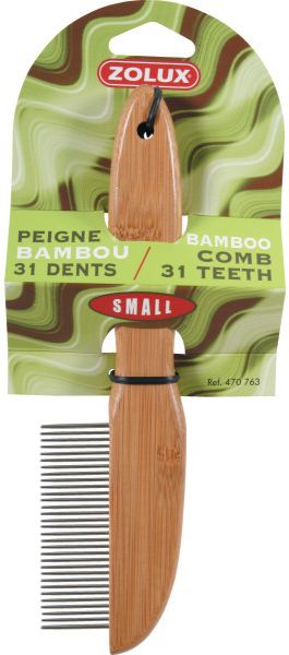 Zolux Grzebień "Bamboo" 31 zębów - mały