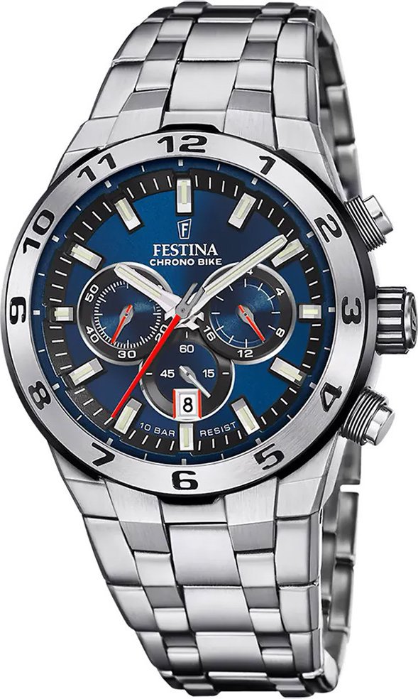 Zegarek Festina Zegarek męski Festina F20670-1 srebrny