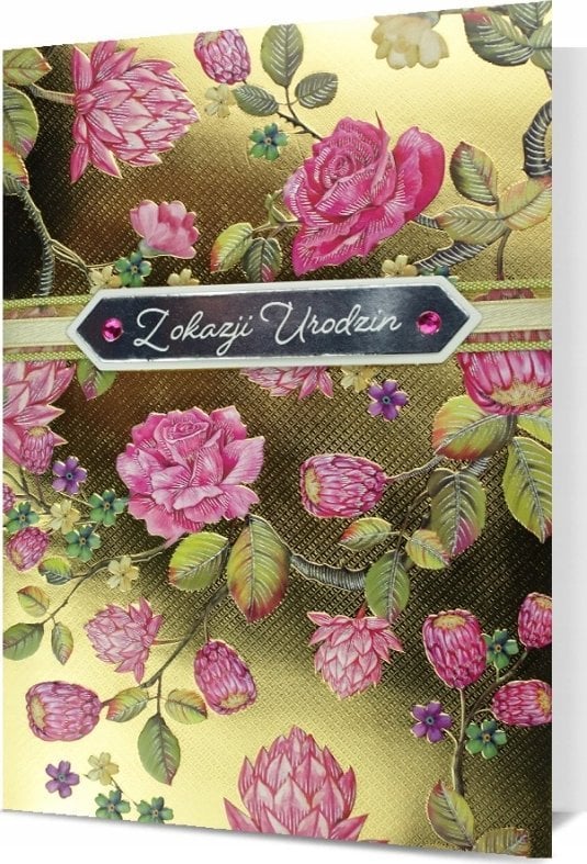 Pan Dragon KARNET B6 HM-200 URODZINY METAL