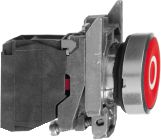 Schneider Electric Przycisk sterowniczy 22mm czerwony z samopowrotem 1R (XB4BA4322)