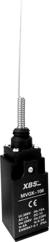 XBS Wyłącznik krańcowy MVGK-106 1NO/1NC pręt sprężyna XBS