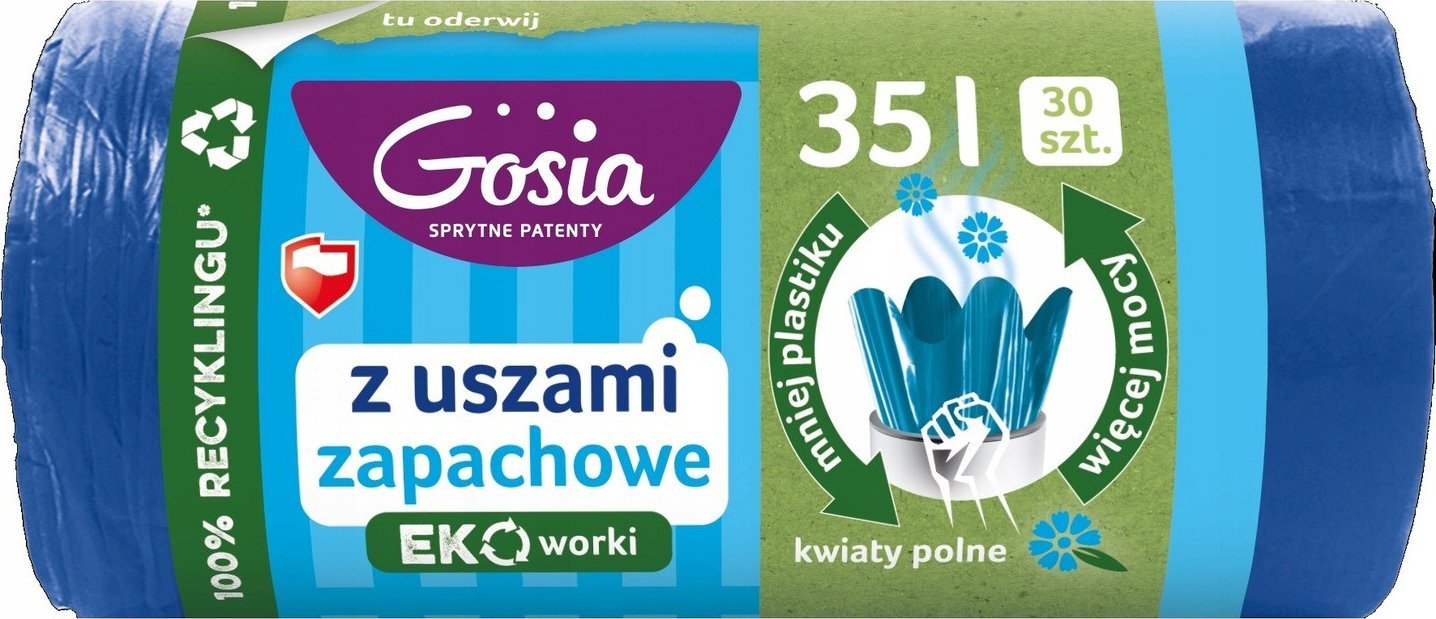 Gosia Worki na odpady domowe 60L 20szt. (5904771)