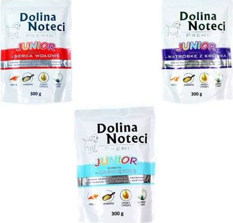 Dolina Noteci Dolina Noteci PREMIUM Junior MIX Smaków 18x300g