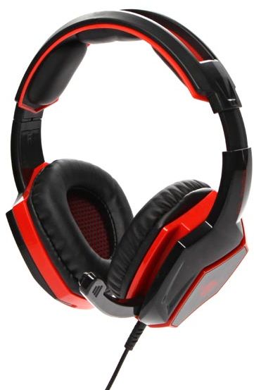 Słuchawki Red Fighter H2 Czerwone (QMRDM02RGR00)