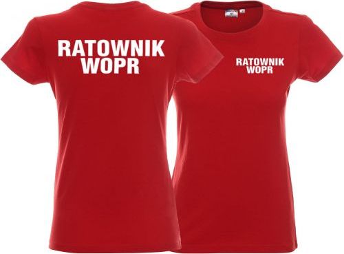 LPP - Promostars Koszulka damska RATOWNIK WOPR czerwona