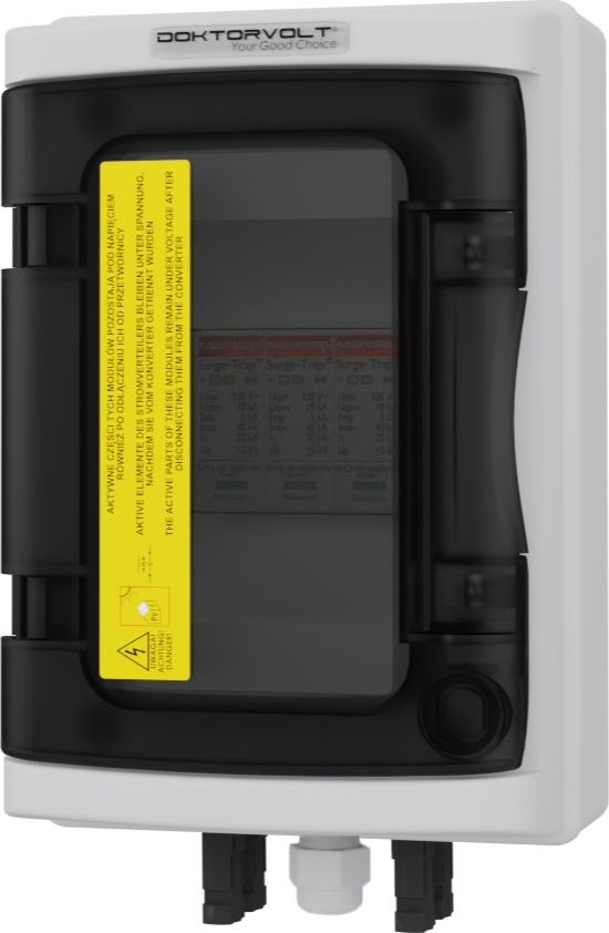 Doktorvolt Rozdzielnica PV Fotowoltaiczna Solarna DC 1000V T1 T2 Mersen Doktorvolt 4418