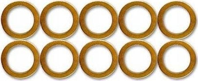 HEL PODKŁADKI MIEDZIANE - 10MM, 3/8", 1/8" 10 szt