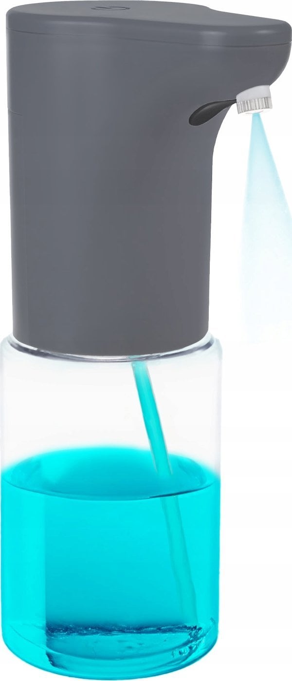 Bezdotykowy dozownik mydła, PR-540 GR Szary 300 ml, do rodka do dezynfekcji, IPX4