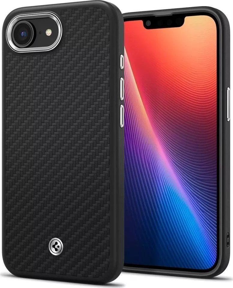 SPIGEN ENZO ARAMID MAG MAGSAFE IPHONE 16E MATTE BLACK