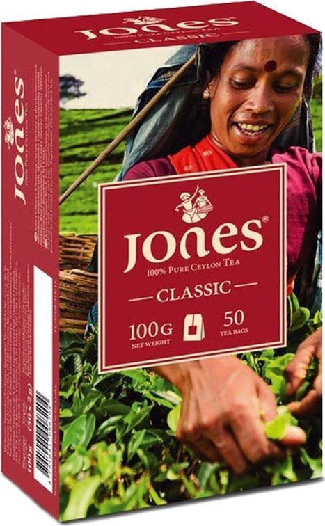 VIVI Herbata czarna ekspresowa JONES Classic 50 tb