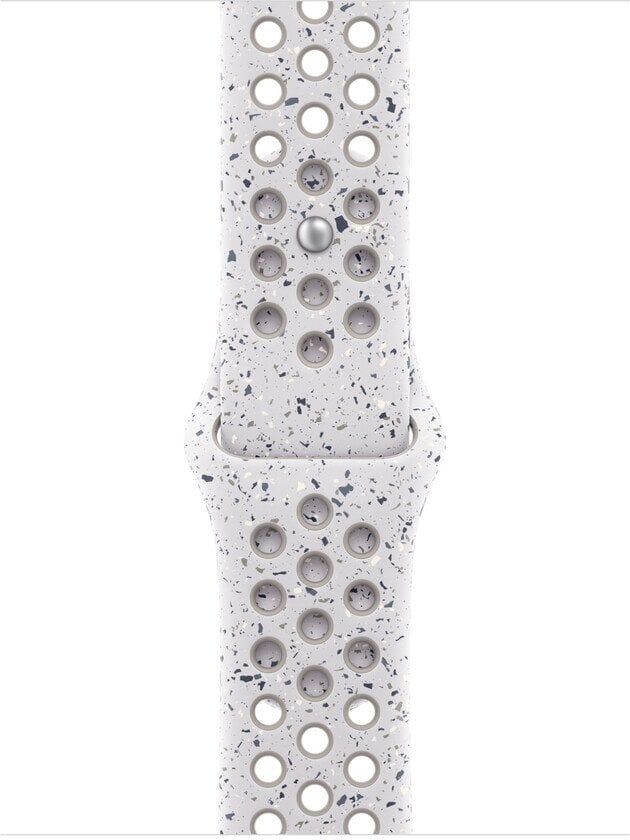 Apple MGA04ZM/A inteligentne akcesorium osobiste Band Szary Aluminium, Fluoroelastomer