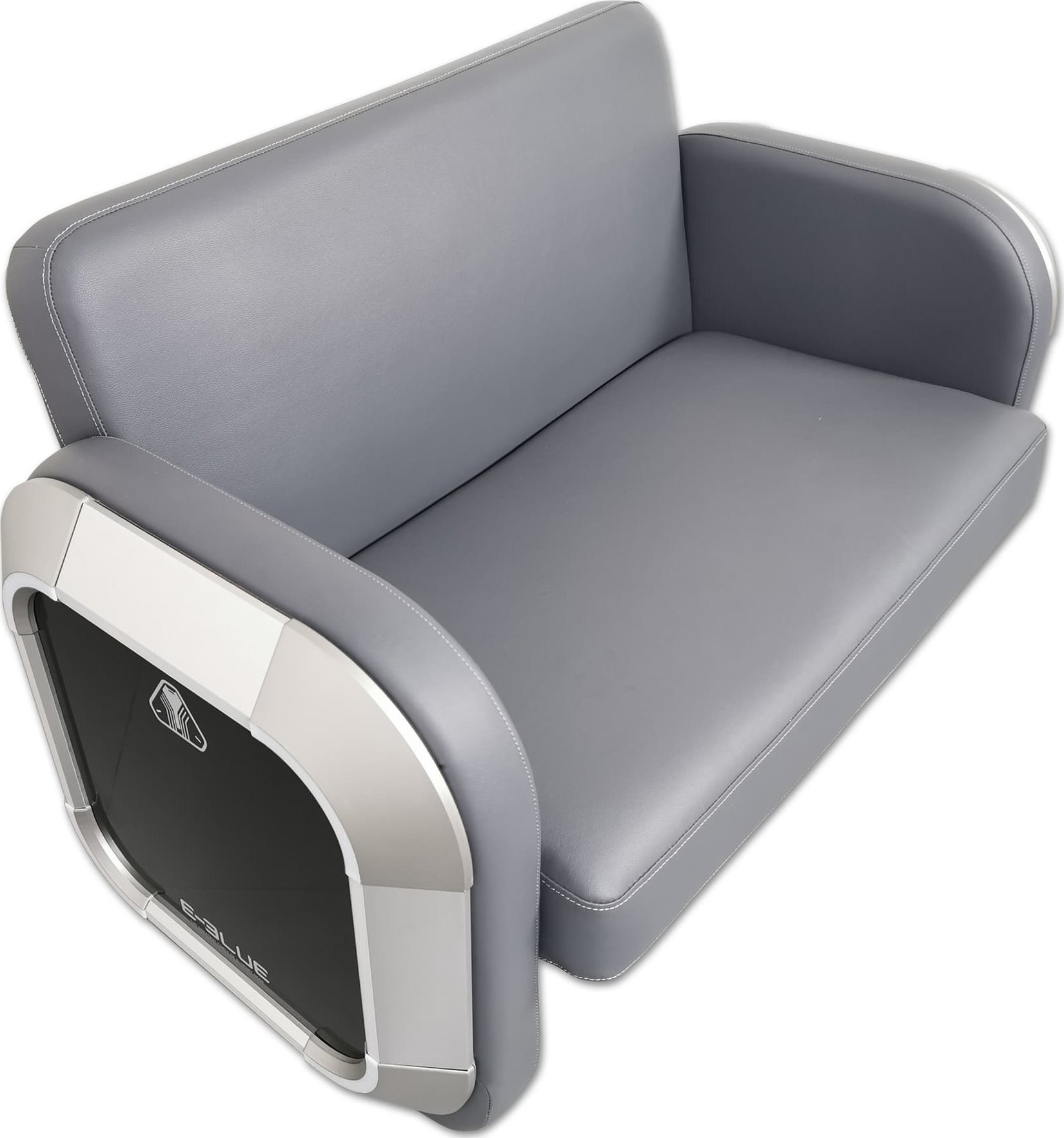 Fotel E-Blue Dla gracza 2 osobowa EEC346-21, szara, EOL