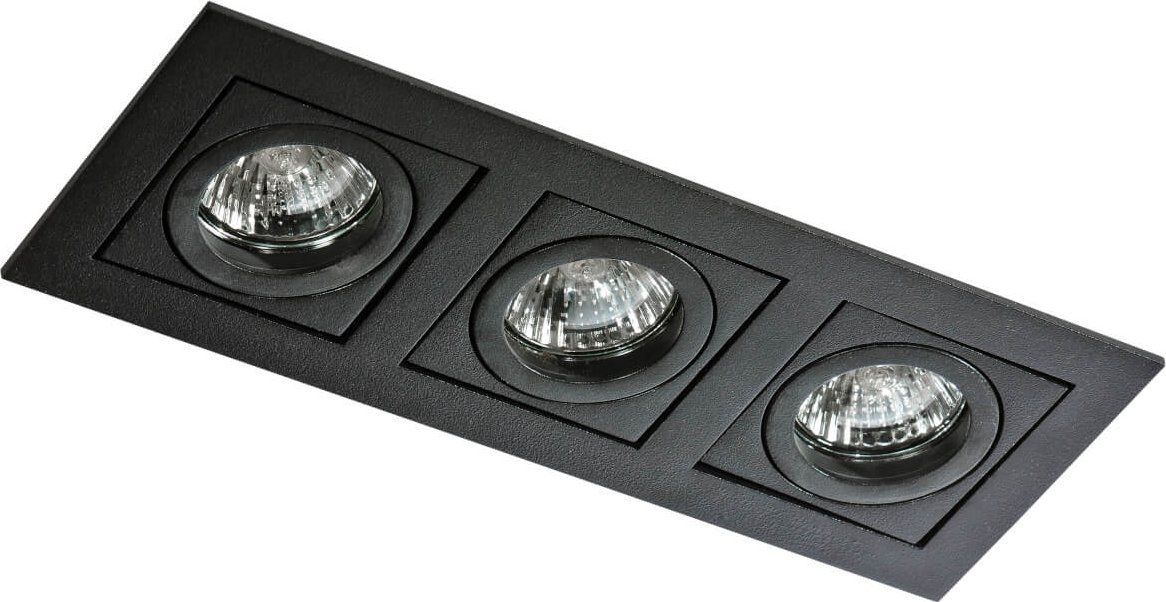 Azzardo Lampa wpuszczana PACO 3 black (AZ 0803 | GM2301-BK) - AZZARDO